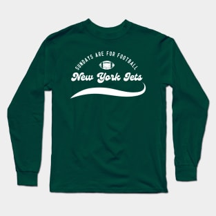 New York Jets Sundays are for football Long Sleeve T-Shirt